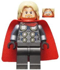 LEGO Thor - Spongy Cape (Juniors), Pearl Dark Gray Legs minifigure