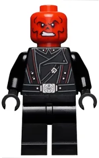 LEGO Red Skull - Black Belt minifigure