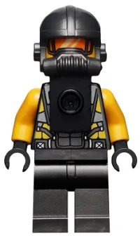 LEGO AIM Agent - Neck Bracket on Front minifigure