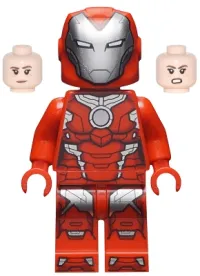LEGO Rescue (Pepper Potts) - Red Armor minifigure