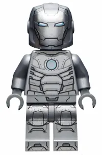 LEGO Iron Man Mark 2 Armor (Trans-Clear Head) minifigure