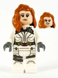 LEGO Black Widow - White Jumpsuit minifigure