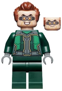 LEGO Dr. Octopus (Otto Octavius) / Doc Ock - Dark Green Suit minifigure