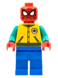 LEGO Spider-Man - Bright Light Orange Letter Jacket minifigure