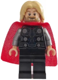 LEGO Thor - Spongy Cape with Single Hole, Black Legs minifigure
