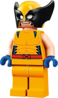 LEGO Wolverine - Mask, Blue Hands minifigure