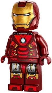 LEGO Iron Man Mark 7 Armor - Helmet with Large Visor minifigure