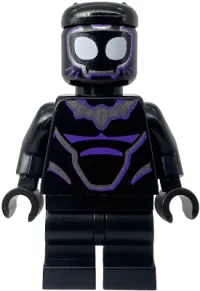 LEGO Black Panther - Black Medium Legs minifigure