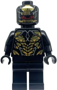 LEGO Outrider - Torso with Short Dark Bluish Gray Tips at Neck minifigure