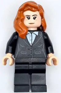 LEGO Pepper Potts - Black Suit, Hair over Shoulder minifigure