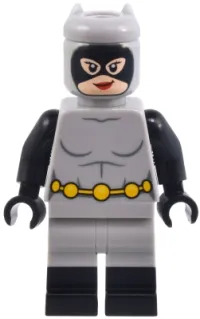 LEGO Catwoman - Light Bluish Gray Suit minifigure