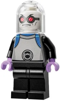 LEGO Mr. Freeze - Flat Silver and Black Outfit minifigure