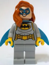 LEGO Batgirl - Minifigure, Light Bluish Gray Suit minifigure
