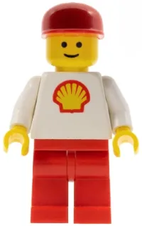 LEGO Shell - Classic - Red Legs, Red Cap minifigure