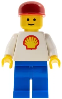 LEGO Shell - Classic - Blue Legs, Red Cap minifigure