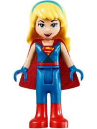LEGO Supergirl - Blue Legs and Red Boots, Blue Gloves minifigure