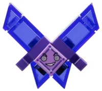 LEGO Kryptomite - Purple, Large Crystals minifigure