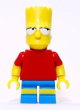 LEGO Bart Simpson - Eyes Looking Left minifigure