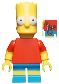 LEGO Bart Simpson, The Simpsons, Series 1 (Minifigure Only without Stand and Accessories) minifigure