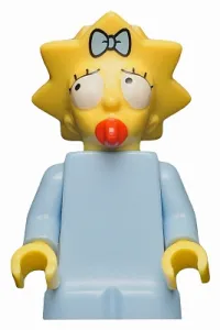 LEGO Maggie Simpson, The Simpsons, Series 1 (Minifigure Only without Stand and Accessories) minifigure