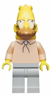 LEGO Grampa Simpson, The Simpsons, Series 1 (Minifigure Only without Stand and Accessories) minifigure