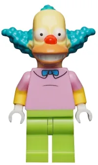 LEGO Krusty the Clown, The Simpsons, Series 1 (Minifigure Only without Stand and Accessories) minifigure