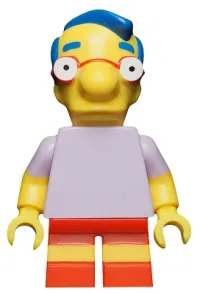 LEGO Milhouse Van Houten, The Simpsons, Series 1 (Minifigure Only without Stand and Accessories) minifigure