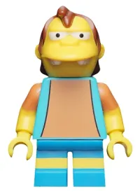 LEGO Nelson Muntz, The Simpsons, Series 1 (Minifigure Only without Stand and Accessories) minifigure
