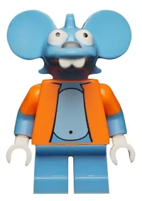 LEGO Itchy, The Simpsons, Series 1 (Minifigure Only without Stand and Accessories) minifigure