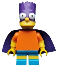 LEGO Bartman, The Simpsons, Series 2 (Minifigure Only without Stand and Accessories) minifigure