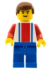 LEGO Soccer Player - Red, White, and Blue Team with Number 11 on Back minifigure