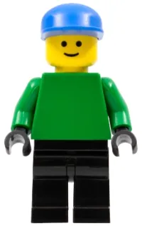 LEGO Soccer Player Blue/White Team Goalie minifigure
