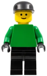 LEGO Soccer Player White/Black Team Goalie minifigure