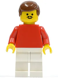 LEGO Soccer Player Red/White Team Player 1 minifigure