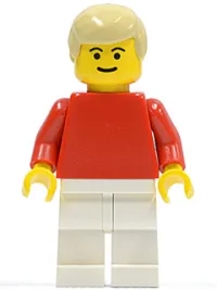 LEGO Soccer Player Red/White Team Player 2 minifigure