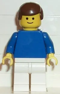 LEGO Soccer Player Blue/White Team Player 4 minifigure