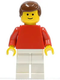 LEGO Soccer Player Red/White Team Player 4 minifigure