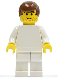 LEGO Soccer Player White Team Player  2 minifigure