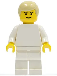 LEGO Soccer Player White Team Player  7 minifigure