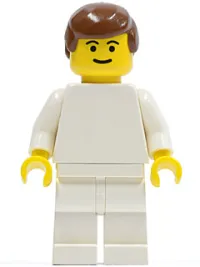 LEGO Soccer Player White Team Player  9 minifigure
