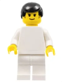 LEGO Soccer Player White Team Player 10 minifigure