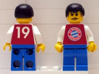 LEGO Soccer Player FC Bayern #19 minifigure