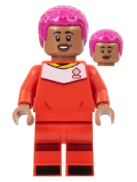 LEGO Asisat Oshoala - Red Soccer Uniform minifigure