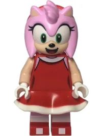 LEGO Amy Rose - Red Dress minifigure