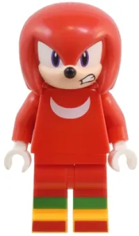 LEGO Knuckles - Scowl minifigure