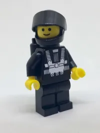 LEGO Blacktron 1 Reissue with Yellow Hands minifigure