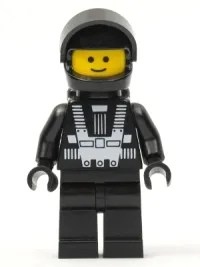 LEGO Blacktron 1 Reissue with Black Hands minifigure