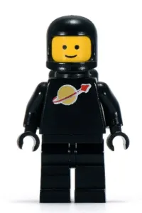 LEGO Classic Space - Black with Air Tanks minifigure