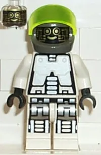 LEGO Exploriens Droid - Dark Gray Helmet minifigure