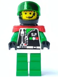 LEGO Space Police 2 Chief (Captain Magenta) minifigure